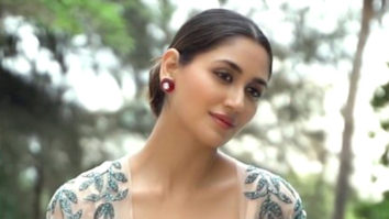 Nikita Dutta dazzles in a peach colored outfit