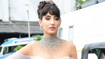 Nora Fatehi flaunts her perfect curves in white dress