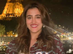 Nupur Sanon enjoys the Eiffel Tower view in Paris