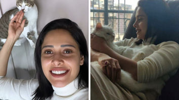 Nushrratt Bharuccha shares series of photos with her cats as she returns home from Uzbekistan