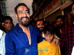Photos: Ajay Devgn visits Lalbaugcha Raja