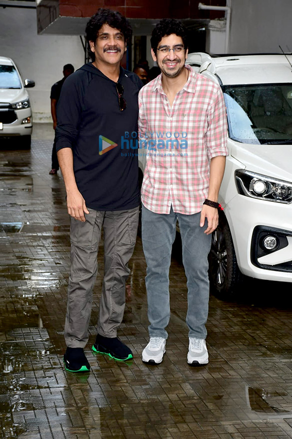 photos alia bhatt nagarjuna and ayan mukerji snapped at karan johars office in khar 2
