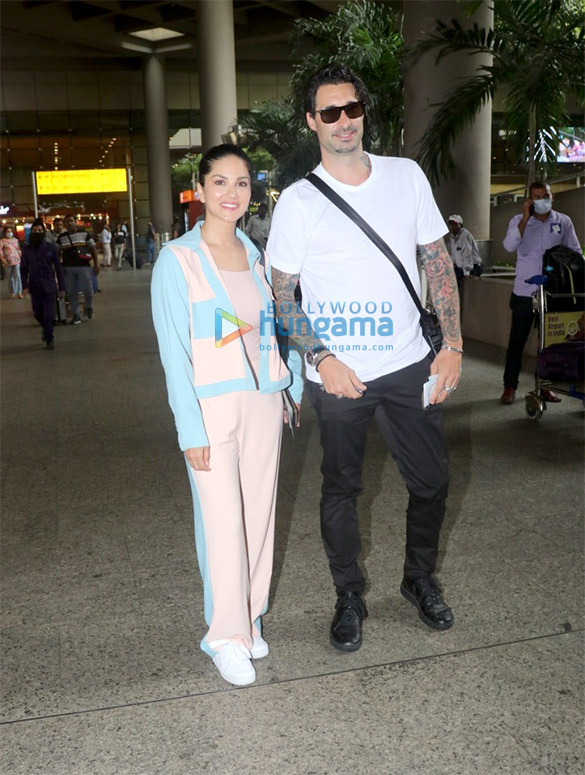 photos amyra dastur sonal chauhan sunny leone and others snapped at the airport 4