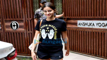 Photos: Ananya Panday spotted at Anshuka Yoga in Bandra