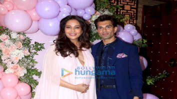 Photos: Bipasha Basu snapped at her baby shower function