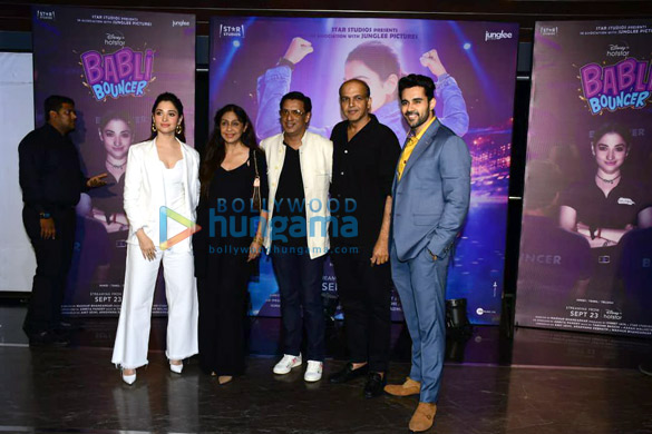 Photos: Celebs grace the special screening of Babli Bouncer Photos: Celebs grace the special screening of Babli Bouncer