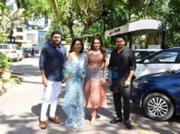 Photos: Cast of Ponniyin Selvan Part-1 snapped promoting the film at JW Marriot in Juhu