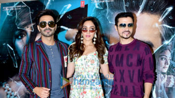 Photos: Darshan Kumaar, Aparshakti Khurana and Khushalii Kumar snapped promoting their film Dhokha – Round D Corner