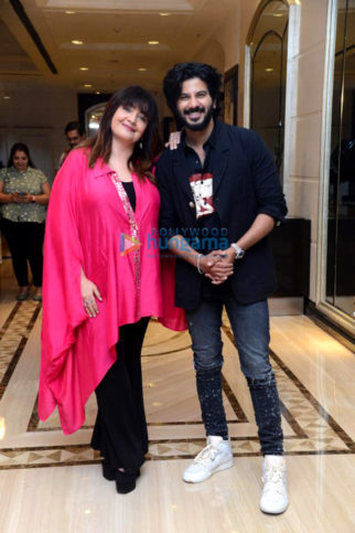 Photos: Dulquer Salmaan and Pooja Bhatt snapped at the promotions of their film Chup