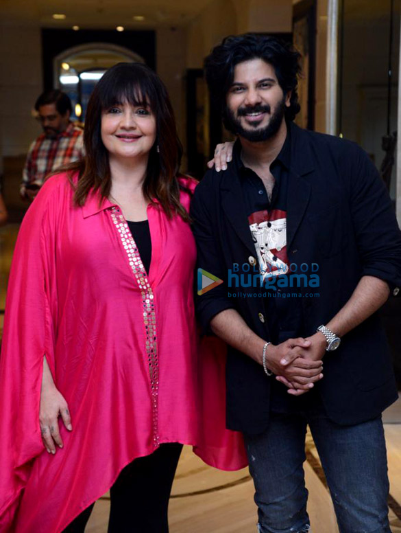 photos dulquer salmaan and pooja bhatt snapped at the promotions of their film chup 5