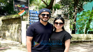 Photos: Dulquer Salmaan, wife Amal Sufiya snapped in Juhu