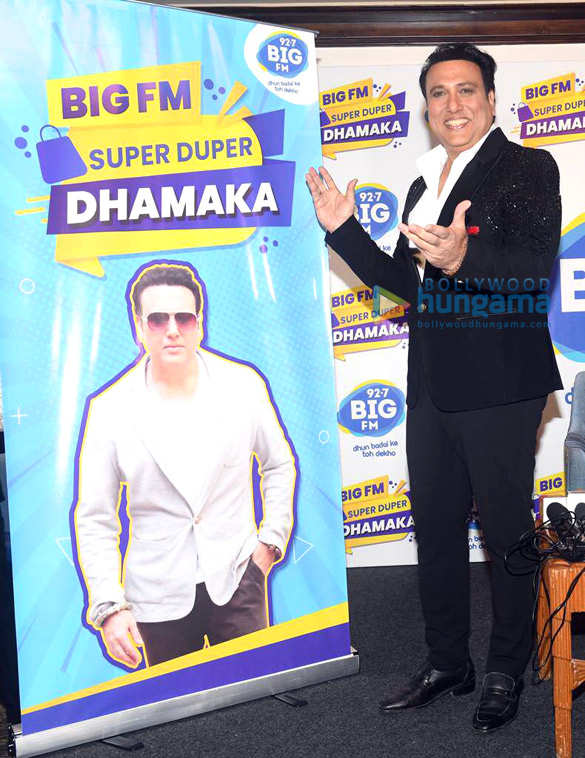 photos govinda graces 92 7 big fms latest campaign big fm super duper dhamaka 1