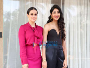 Photos: Gul Panag, Samridhi Dewan, and Vaibhav Raj Gupta snapped promoting their show Good Bad Girl