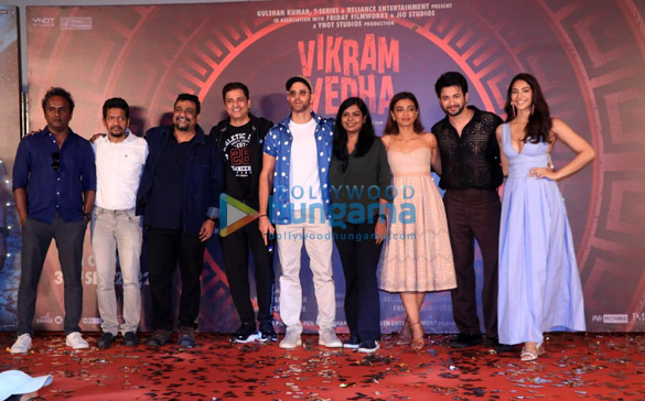 photos hrithik roshan radhika apte and others attend the song launch of alcoholia from their film vikram vedha 2