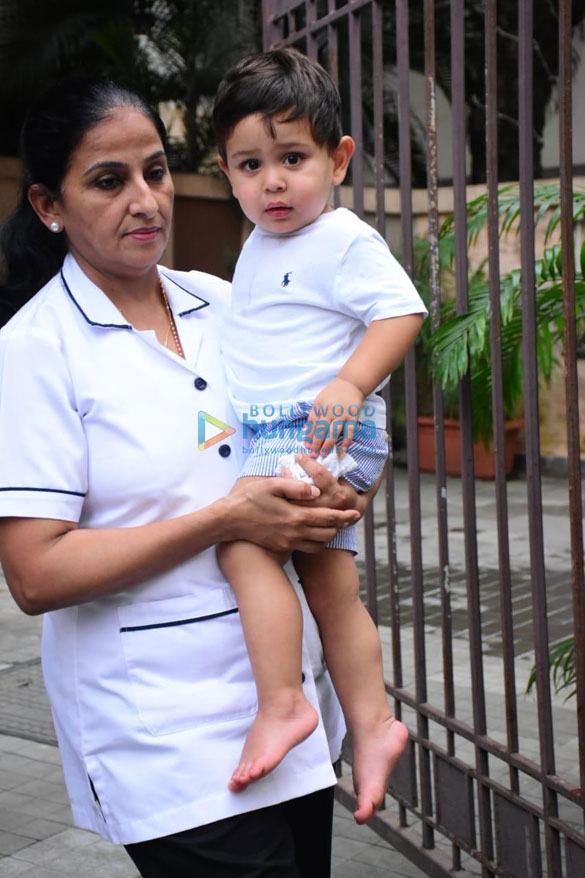 photos jehangir ali khan snapped at soha ali khans daughter inaaya naumi kemmus birthday bash 1