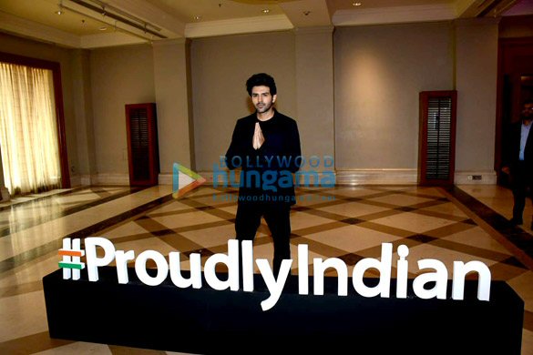 photos kartik aaryan snapped at the launch of lava smartphone at jw marriott in juhu 8