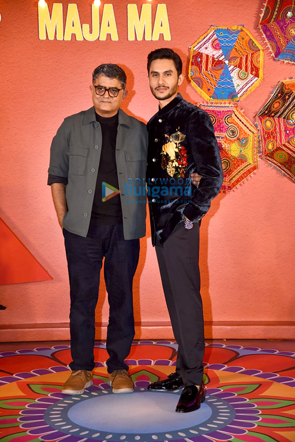 photos madhuri dixit gajraj rao and others snapped at the trailer launch of maja ma 4
