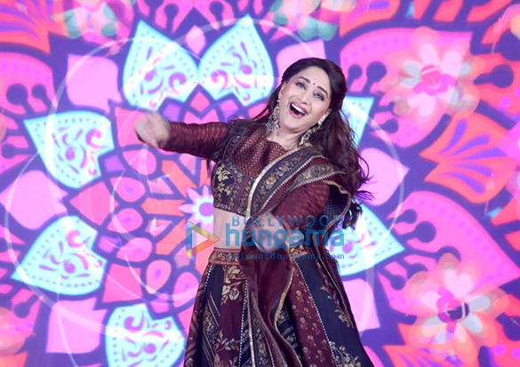 photos madhuri dixit gajraj rao and others snapped at the trailer launch of maja ma 9