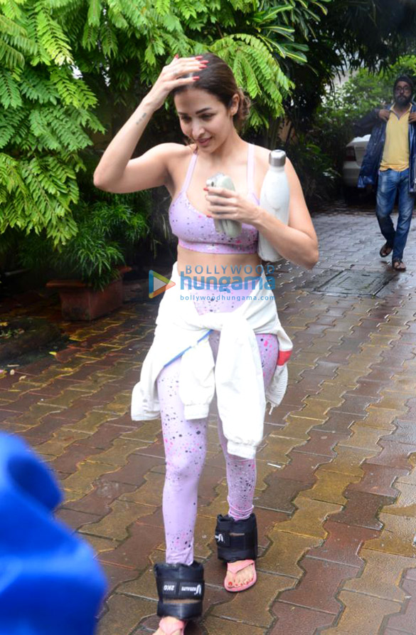 Photos: Malaika Arora and Kubra Sait spotted at Diva Yoga in Bandra