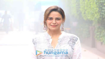Photos: Mona Singh snapped during Ek Chup promotions at Ramada in Juhu