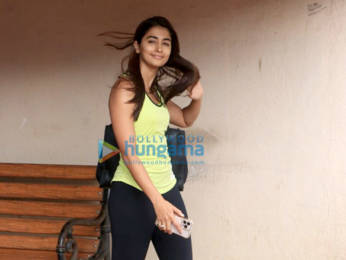 Photos: Pooja Hegde snapped outside the gym in Santacruz