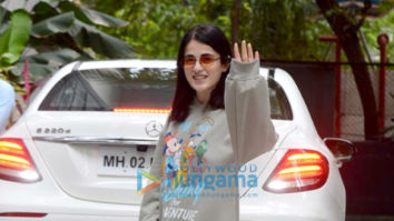 Photos: Radhika Madan spotted at Maddock Films’ office in Santacruz
