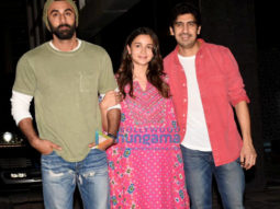 Photos: Ranbir Kapoor, Alia Bhatt, and Ayan Mukherji snapped promoting Brahmastra at Dharma office in Andheri