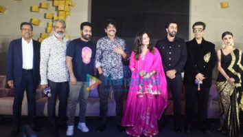Photos: Ranbir Kapoor and Alia Bhatt grace the pre release Brahmastra event in Hyderabad