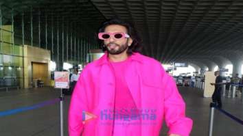 Photos: Ranveer Singh and Deepika Padukone snapped at the airport