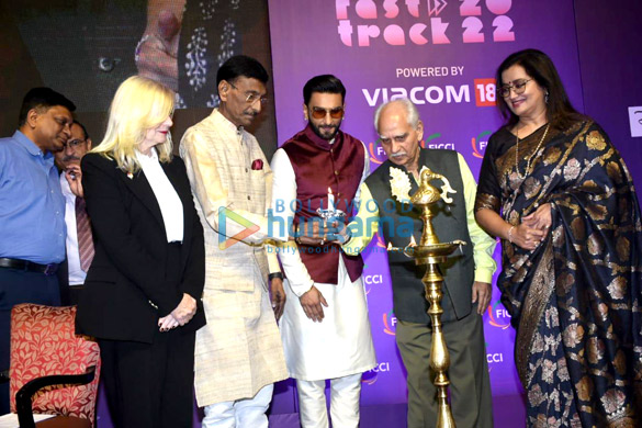 photos ranveer singh snapped at the inaugural event of ficci frames fast track 2022 2