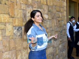 Photos: Rashmika Mandana snapped promoting her film Goodbye