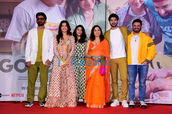 photos rashmika mandanna neena gupta and others snapped at goodbye trailer launch in mumbai 13