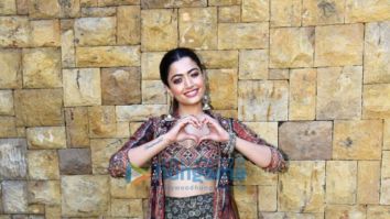 Photos: Rashmika Mandanna snapped at Goodbye promotions
