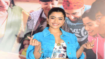 Photos: Rashmika Mandanna snapped at Goodbye promotions