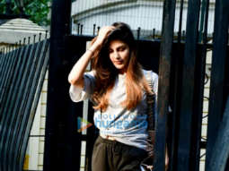 Photos: Rhea Chakraborty spotted outside a salon in Khar