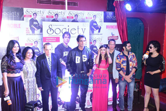 Photos: Sonu Sood snapped at cover launch of Society Achievers