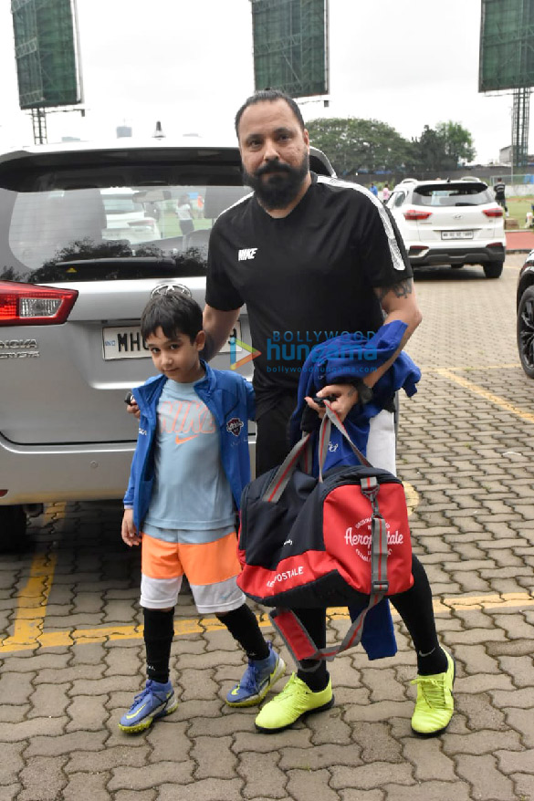 photos tiger shroff aparshakti khurana ahan shetty and others snapped at an all star football match 6