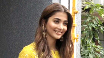 Pooja Hegde flashes her cute smile for paps