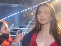 Rakul Preet Singh shares the BTS struggle of hair and makeup