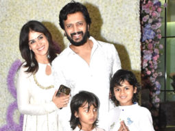 Riteish Deshmukh and Genelia D’souza snapped with their cute kids