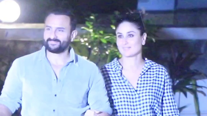 Saif Ali Khan and Kareena Kapoor clicked together