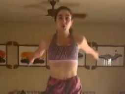 Sara Ali Khan is in full on workout mode
