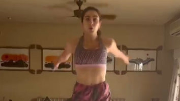 Sara Ali Khan is in full on workout mode