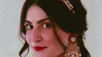 Shivaleeka Oberoi looks elegant in red lehenga