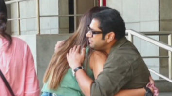 Shreya Dhanwanthary poses along with Sharib Hashmi