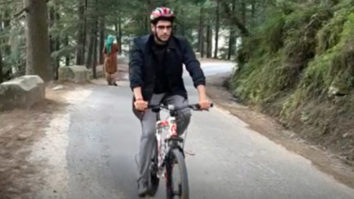Sidharth Malhotra goes cycling in Manali as he shoots Yodha