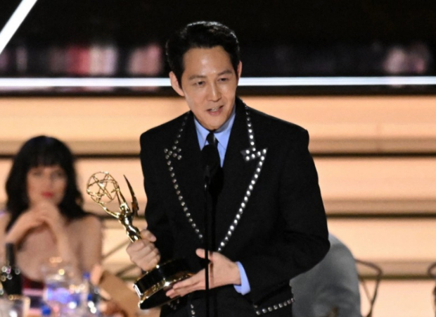 Squid Game star Lee Jung Jae makes history becoming first Asian actor to win Best Actor in a Drama at the Emmys 2022 Squid Game star Lee Jung Jae makes history becoming first Asian actor to win Best Actor in a Drama at the Emmys 2022