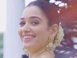 Tamannaah Bhatia looks graceful in white saree