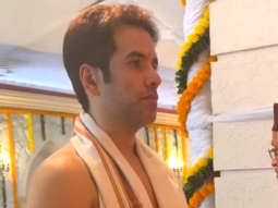 Tusshar Kapoor performs Ganesh pooja