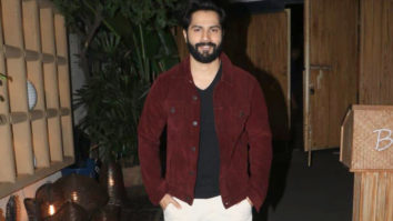 Varun Dhawan looks dapper as always as he poses for paps